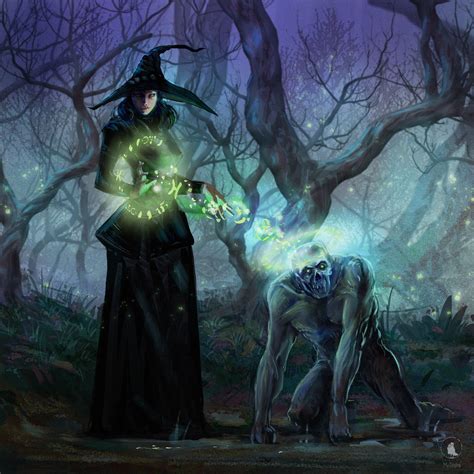 Necromancers the witchcraft and potency